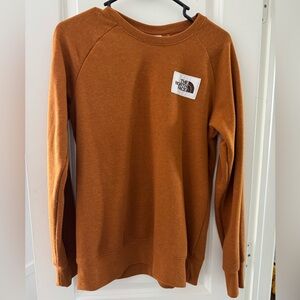 The North Face Orange Sweatshirt